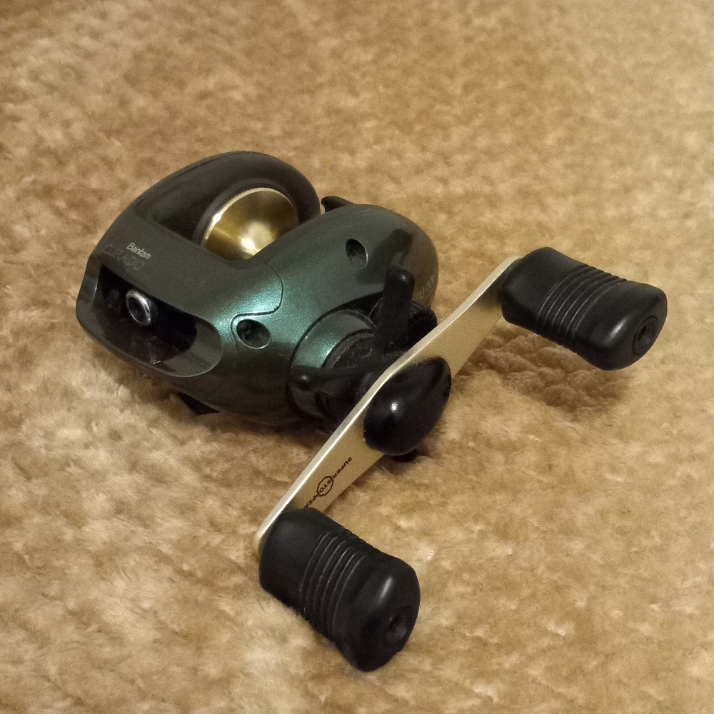 Shimano Curado Bantam CU-201 Baitcasting Reel 5BB LH Japan Fishing EUC